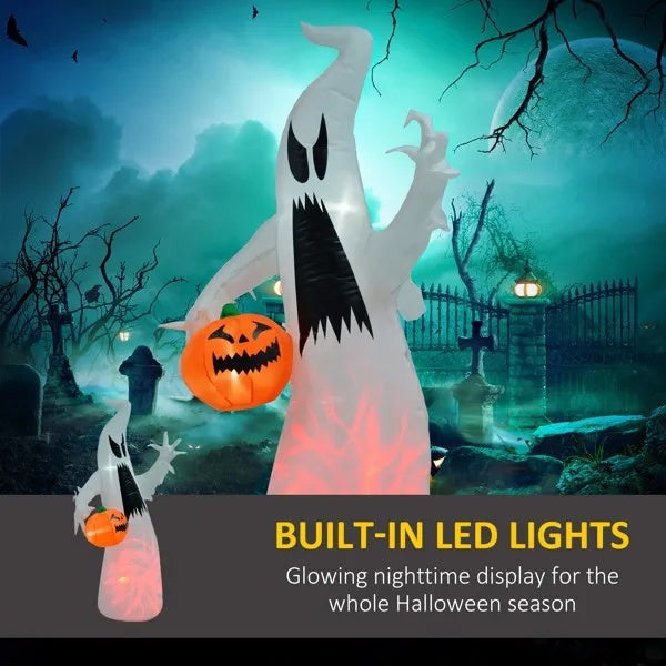 Inflatable Halloween Decoration gost LED