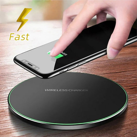 Wireless Charger For I-Phone Fast Wireless Charging Pad For Samsung High Speed
