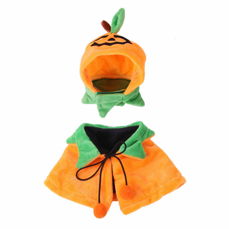 Double Sided Cloak For Halloween Pumpkin
