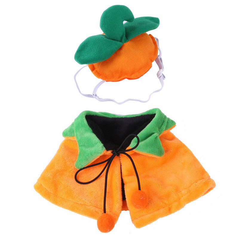 Double Sided Cloak For Halloween Pumpkin