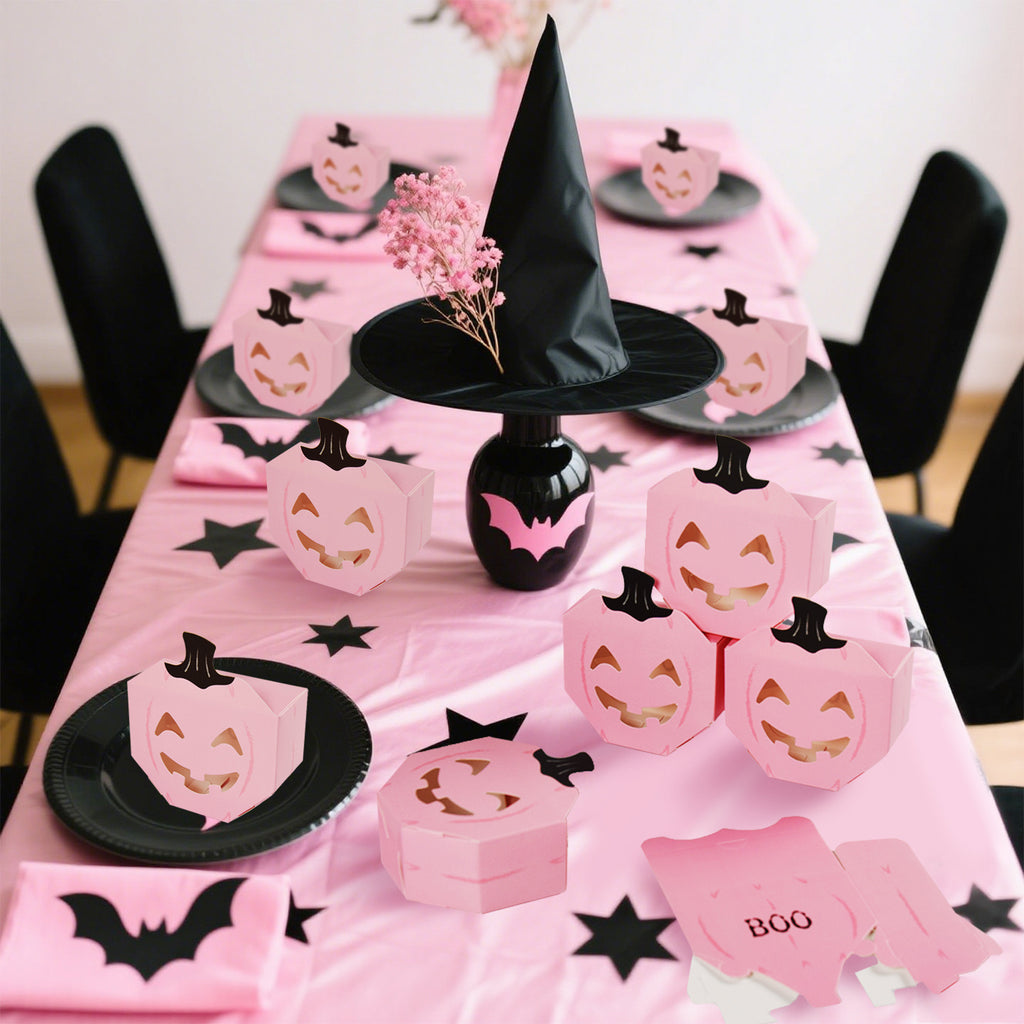 10 Pcs Halloween Pumpkin Gift Boxes